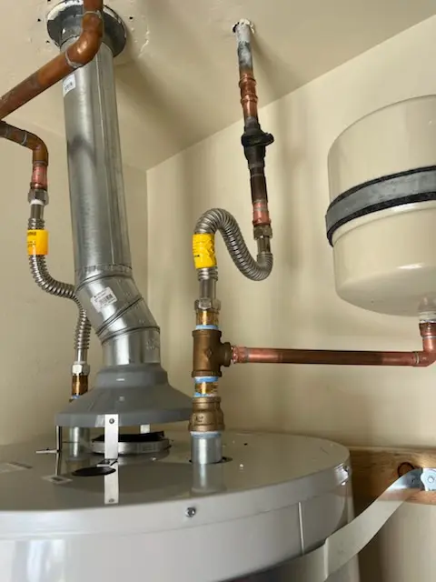 Water heater installation and plumbing repair in Coalport